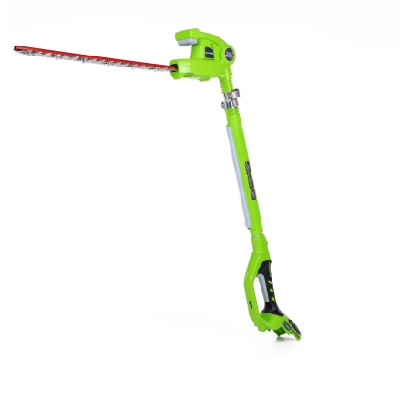 24V Pilarka oraz nożyce do żywopłotu na wysięgniku 2 w 1 GREENWORKS Urządzenie GR1302007