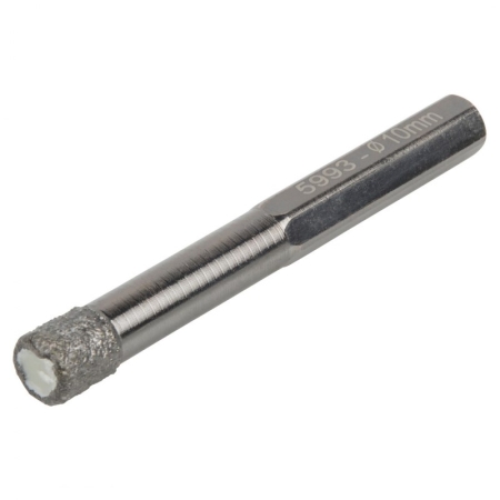Wiertło diamentowe do płytek 10 mm Wolfcraft, z parafiną WF5993000