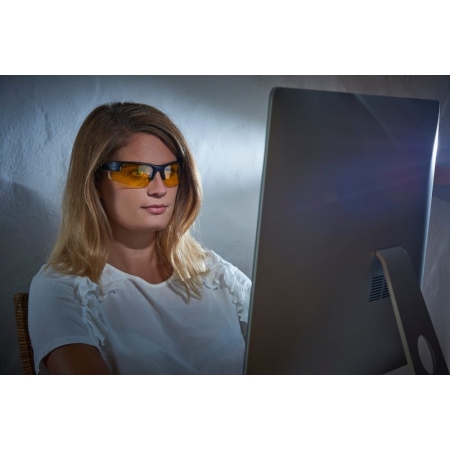 Okulary ochronne do monitorów i ochrona przed niebieskim światłem Wolfcraft (CE) WF4909000