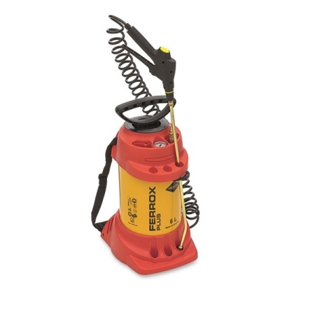 Opryskiwacz budowlany olejoodporny MESTO Ferrox Plus 9 l, 6 bar, z zaworem [3565F] ME3565F