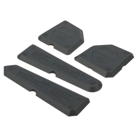 Zestaw kostek ,gładzików do wygładzania fug silikonowych 4 szt. Wolfcraft. WF4330000