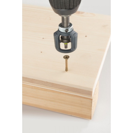 Uchwyt końcówek z regulowanym ogranicznikiem głębokości. Wolfcraft WF1539000