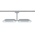System szynowy URail spot LED Dipper 2x8W ściemnialny PL95469