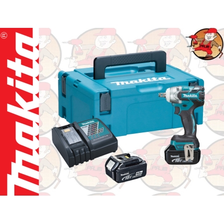 DTW285RMJ Akumulatorowy klucz udarowy 18 V MAKITA DTW 285 RMJ