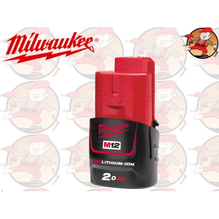 M12B2 M12™ akumulator 2.0 Ah MILWAUKEE M12 B2 , nr. 4932430064