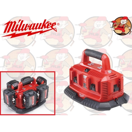 M1418C6 M14™-M18™ multi napięciowa ładowarka MILWAUKEE M 14 18 C6, nr. 4932430086