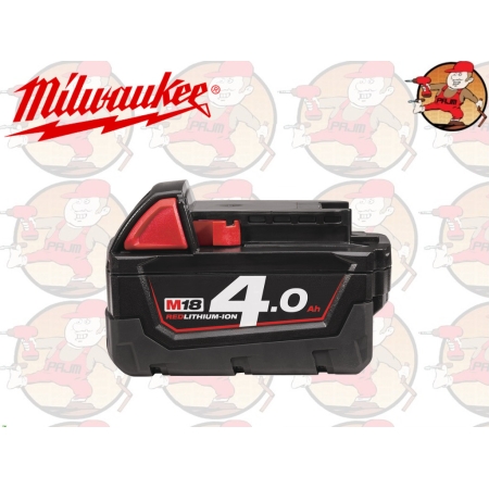M18B4 M18™ akumulator 4,0 Ah MILWAUKEE M 18 B4 , nr. 4932430063 M18B4 M18™ akumulator 4,0 Ah MILWAUKEE M 18 B4 , nr. 4932430063