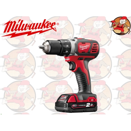 M18BDD-202C M18™ kompaktowa wiertarko-wkrętarka MILWAUKEE M 18 BDD-202C , nr. 4933443555