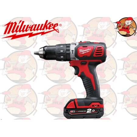 M18BPD-202C kompaktowa wiertarko-wkrętarka udarowa MILWAUKEE M 18 BPD-202C , nr. 4933443515