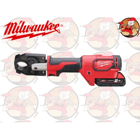 M18 HCCT-201C - Hydrauliczne szczypce do zaciskania kabli M18 ™ FORCE LOGIC™ MILWAUKEE M18HCCT-201C, nr. 4933451194 M18 HCCT-201C - Hydrauliczne szczypce do zaciskania kabli M18 ™ FORCE LOGIC™ MILWAUKEE M18HCCT-201C, nr. 4933451194