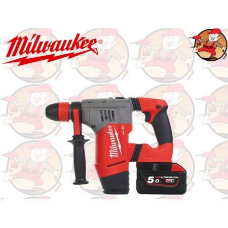 M28CHPXDE-502C - FUEL™ wysokowydajny młot typu kombi SDS-plus oraz Odsysacz M18-28CPDEX MILWAUKEE M28 CHPXDE-502C , nr. 4933448015