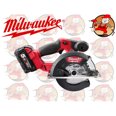 M18 FMCS-502X Pilarka do metalu 2 x 5,0 Ah REDLITHIUM-ION akum., ład.100 min ,, wal. 4933459193MI