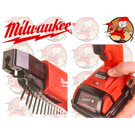 M18 FSGC-202X Wkrętarka do suchej zabudowy 2 x 2,0 Ah REDLITHIUM-ION akumulator, ładowarka 100 min., walizka HD box 4933459199MI