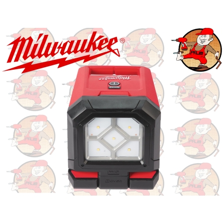 M18 PAL-0 Obracana lampa LED M18 TRUEVIEW lampa przenośna / bez akumulatora i ładowarki 4933464105MI