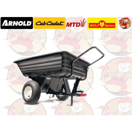 Przyczepka z tworzywa do traktora ogrodowego 227 kg MTD numer kat. 190-236A000