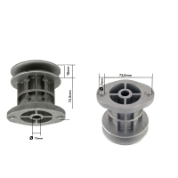 Piasta noża do kosiarek EMAK ( OLEO-MAC, EFCO, VICTUS ) z napędem Ø22,2mm