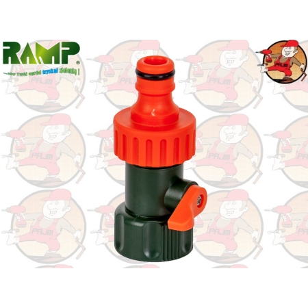 R1119 przyłącze na kran z zaworem aqua stop - RAMP