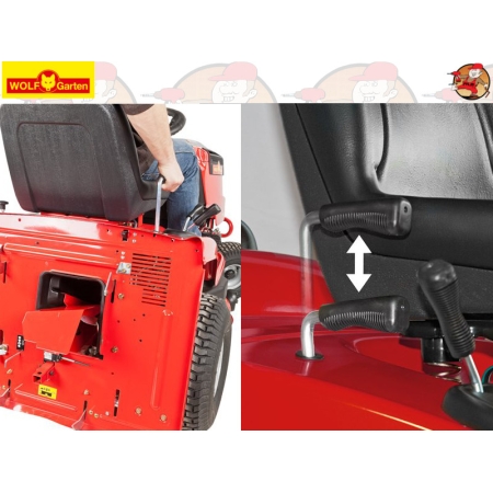 EXPERT 92.160H Kosiarka samojezdna (traktorek) z koszem WOLF-GARTEN 92cm silnik 18.0 K.M Kawasaki EXPERT 92.160 H (kat. 13HG91WE650 ) + GRATIS*