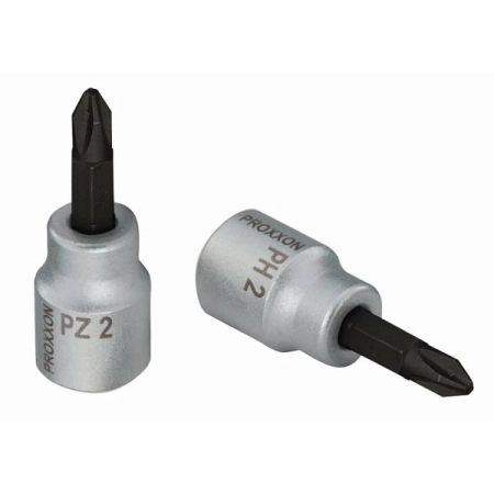 Nasadka z końcówką wkrętaka PZ 3 - 3/8 cala PROXXON - 50 mm PR23596