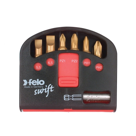 Zestaw 6 bitów FELO TIN z uchwytem magnetycznym FL02060176