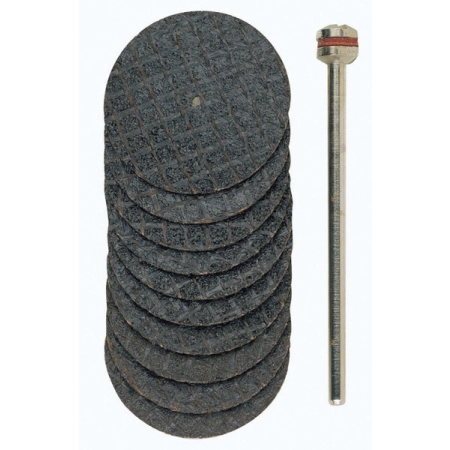 Tarcza tnąca 22 mm ze splotem Proxxon + trzpień [10 szt.] PR28808