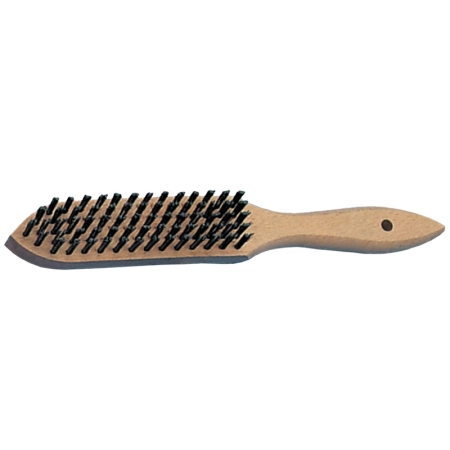 Szczotka ręczna 5-rzedowa 290 mm ABRABORO - drut stalowy AB40930037