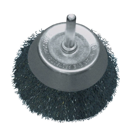 Szczotka doczołowa 50 mm ABRABORO - drut falisty, trzpień AB99428219