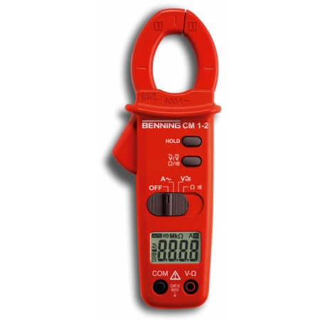 Miernik prądu BENNING CM 1-2 cęgowy z akcesoriami BG044062