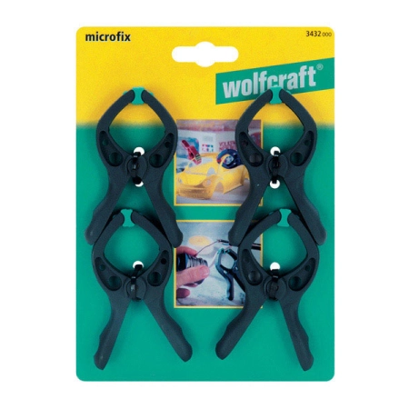 Ścisk sprężynowy Wolfcraft - microfix 30 mm [4 szt.] WF3432000