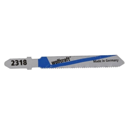 2 brzeszczoty Wolfcraft - uchwyt T, 1-3 mm, cięcia dokładne, blachy WF2318000