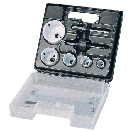 Zestaw otwornic BiM 20-68 mm Wolfcraft - instalacje elektryczne i sanitarne WF3498000