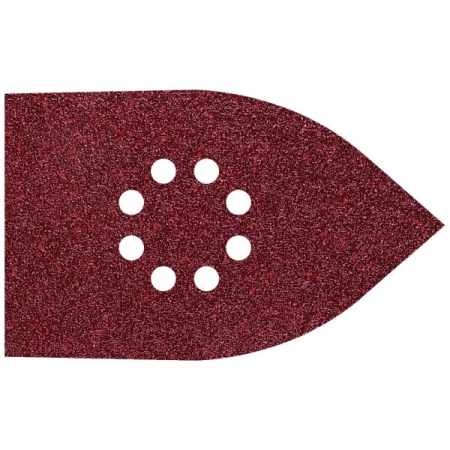 Papier szlifierski 107x175 mm Wolfcraft - gr. 80/120, 240, perforowany, na rzep [10 szt.] WF1755000