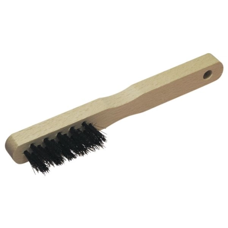 Szczotka ręczna 3-rzędowa 200 mm Wolfcraft - drut stalowy WF2718000