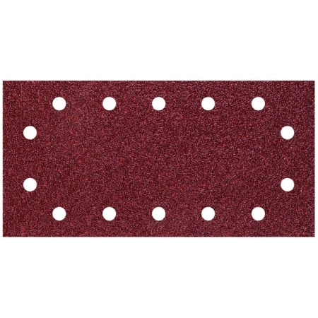 Papier szlifierski 115x230 mm Wolfcraft - gr. 80, na rzep [5 szt.] WF3184000