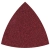 Papier szlifierski 95 mm Wolfcraft - gr. 80/120, na rzep [5 szt.] WF5886000