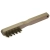 Szczotka ręczna 3-rzędowa 200 mm Wolfcraft - drut mosiężny WF2725000