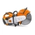 TS420 Spalinowa przecinarka ręczna Stihl 4,2 KM 350mm TS 420
