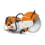 TS800 Spalinowa przecinarka ręczna Stihl 6,8 KM 400mm TS 800
