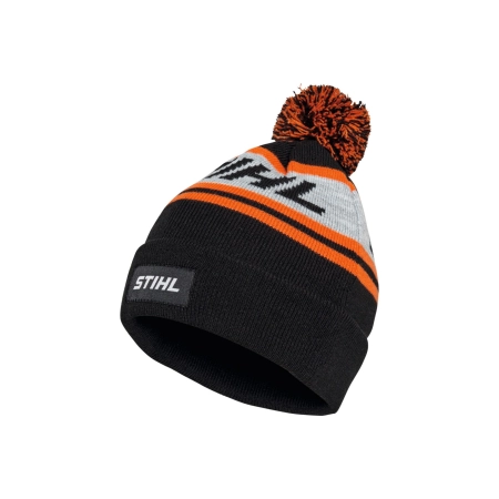 STIHL Czapka POMPON24 czarny/pomarańczowy/szary / 04216000200