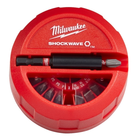 Zestaw bitów 15szt. Shockwave Impact Duty™ MILWAUKEE 4932430904