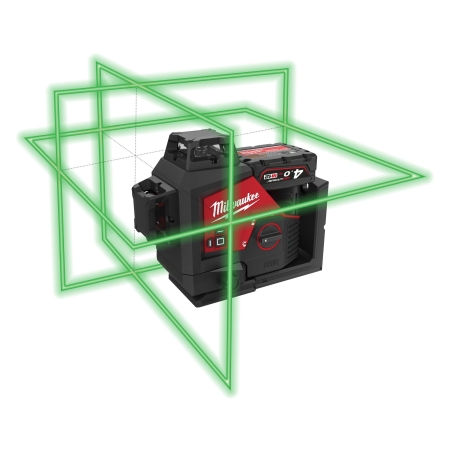 M123PL-401C Laser zielony 3-płaszczyznowy 360°