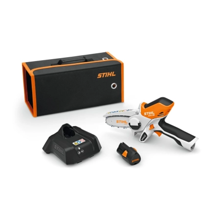 STIHL GTA26 Zestaw akumulatorowa pilarka łańcuchowa 2xAS2+AL2 / 10cm / 10,8V /