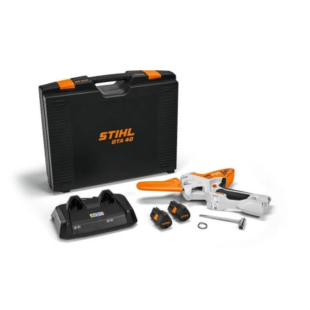 STIHL GTA40 Zestaw akumulatorowa pilarka łańcuchowa 2xAS2+AL5-2+walizka / 15cm / 10,8V