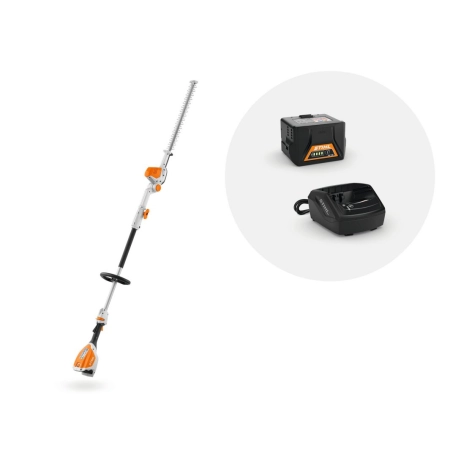 STIHL HLA56 Zestaw akumulatorowe nożyce do żywopłotu na wysięgniku AK20+AL101 / 45cm / 36V / HA012000043