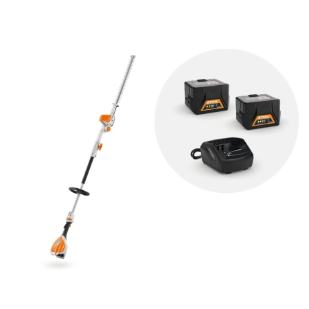 STIHL HLA56 Zestaw akumulatorowe nożyce do żywopłotu na wysięgniku 2xAK20+AL101 / 45cm / 36V / HA012000044