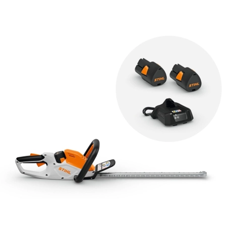 STIHL HSA40 Zestaw 2w1 Akumulatorowe nożyce do krzewów i trawy 2xAS2+AL1 / 50cm / 10,8V / HA080113527