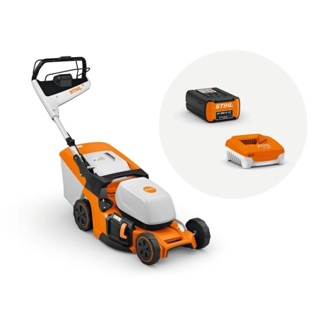 STIHL RMA448.3PV Zestaw akumulatorowa kosiarka z napędem regulowanym AP300S+AL301 / 46cm / 36V / WA412000001