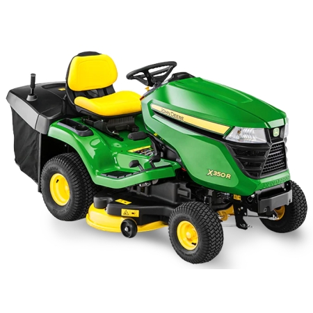X350R po 2021r. Kosiarka samojezdna (traktorek) z koszem JOHN DEERE 107cm silnik 14,1kW