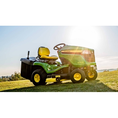 X350R po 2021r. Kosiarka samojezdna (traktorek) z koszem JOHN DEERE 107cm silnik 14,1kW