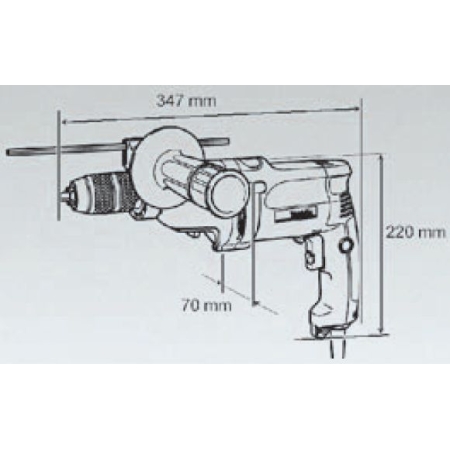 DP4011 MAKITA wiertarko-wkrętarka DP 4011 720W 2 biegi
